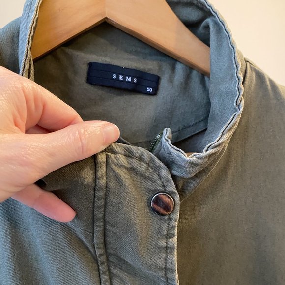 Slicker Style Cotton Jacket - Picture 4 of 14